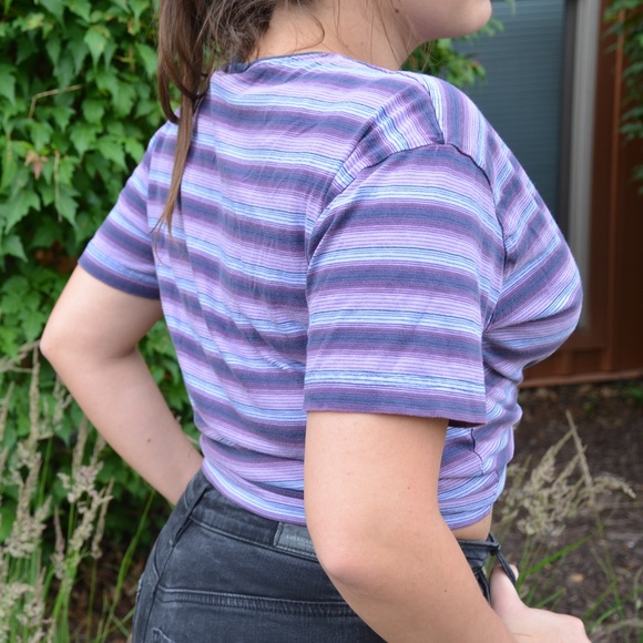 Striped Short Sleeve Tee - Picture 2 of 4